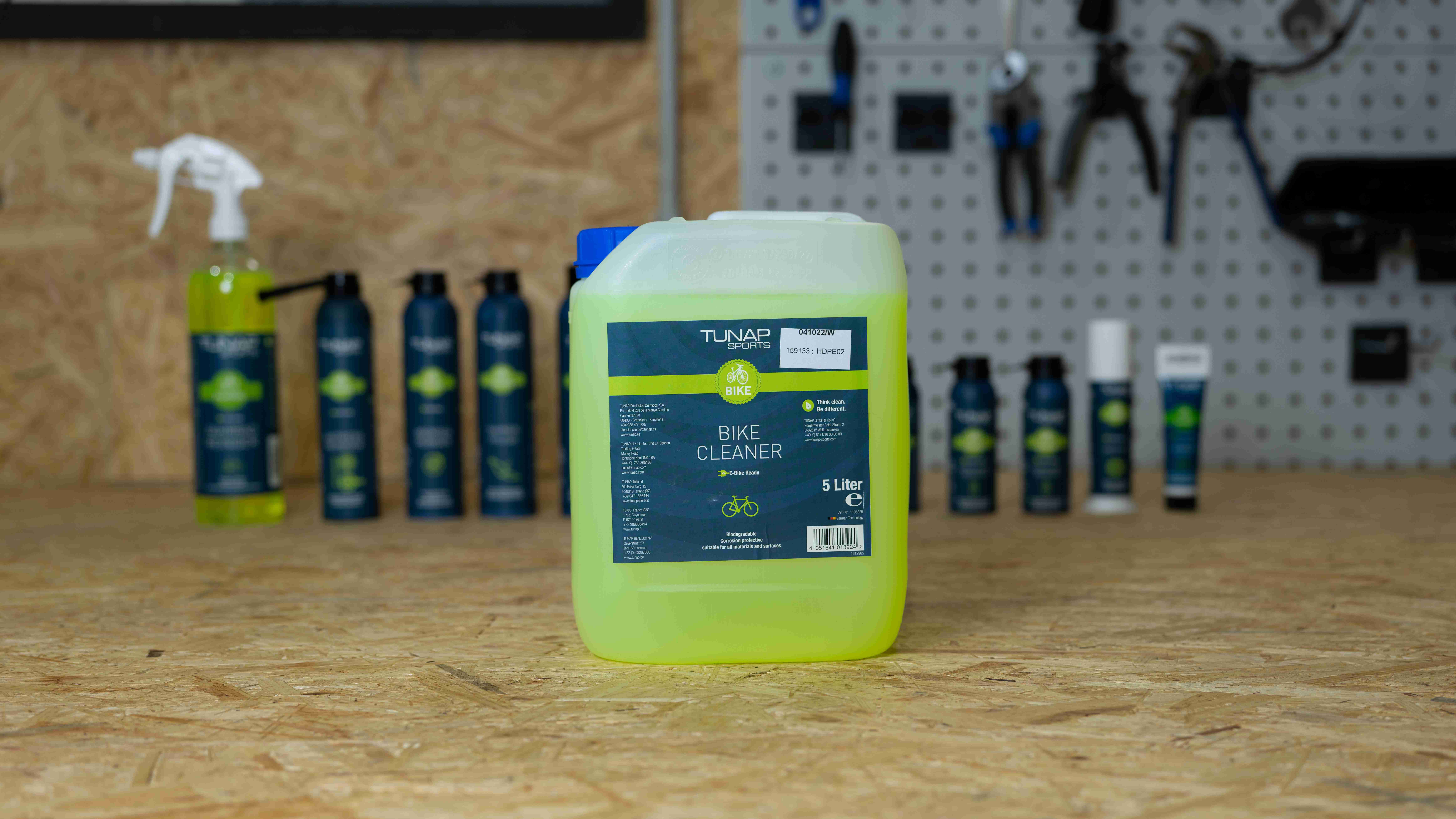 Tunap Sports Fahrradreiniger E-Bike Ready 5 Liter Nachfüllkanister