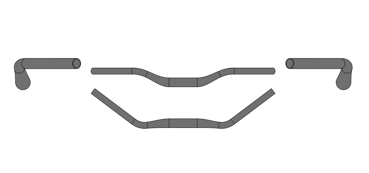 Ergotec Lenker City Cruiser 31,8 mm schwarz