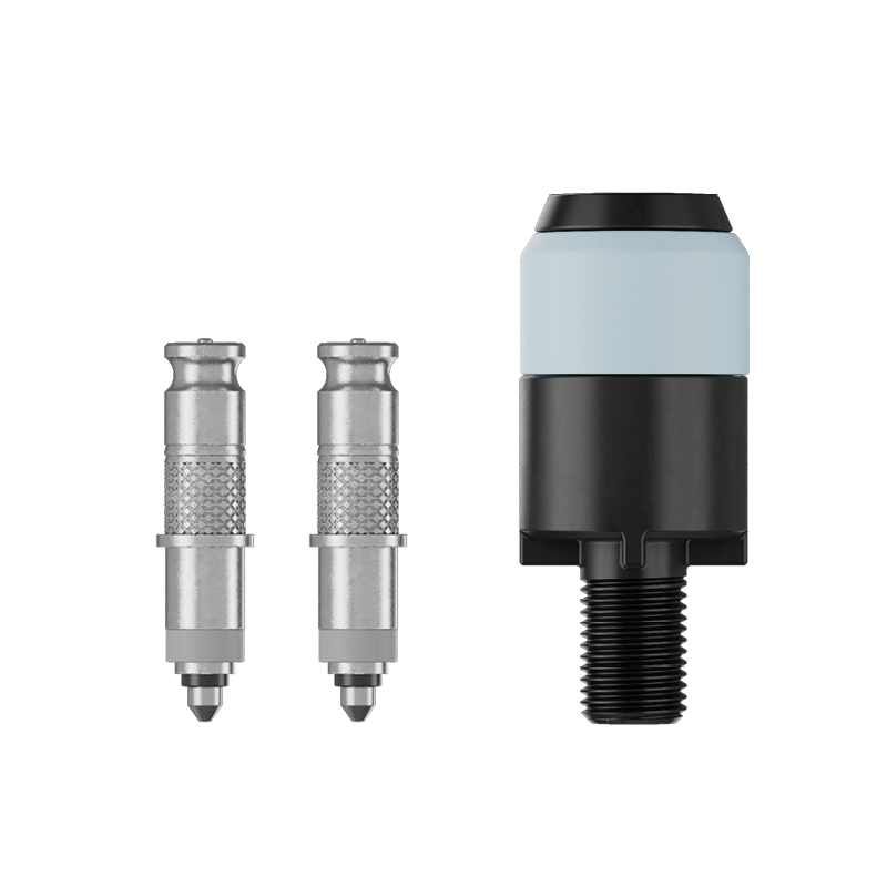 Schwalbe Clik Valve Conversion Set für DV Ventile (normale Fahrradventile) mit Pumpenkopfadapter
