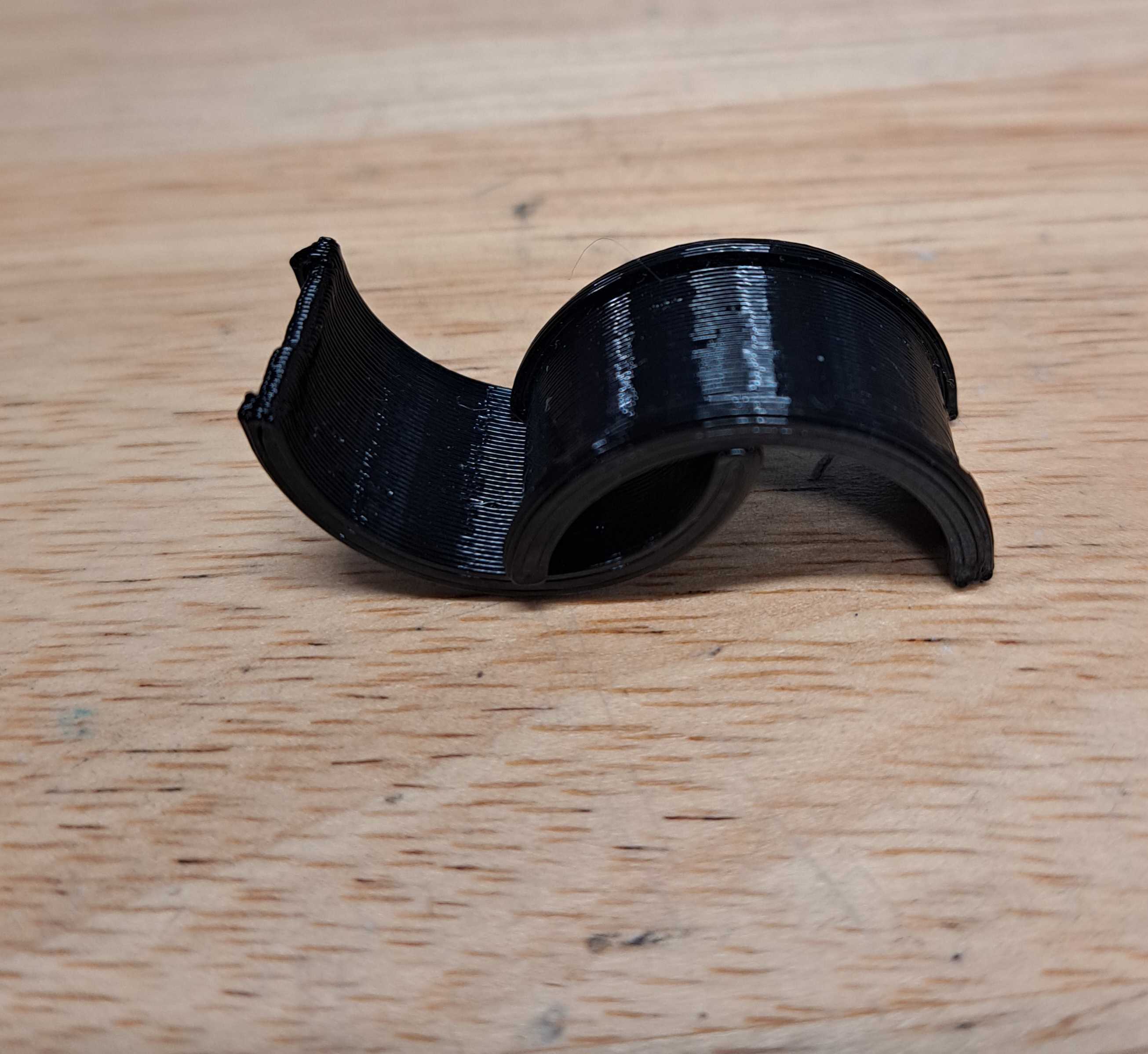 Hoogendoorn JCB Adapter 25,4 auf 22,2mm für Bspw. SP Connect seitlich am Lenker