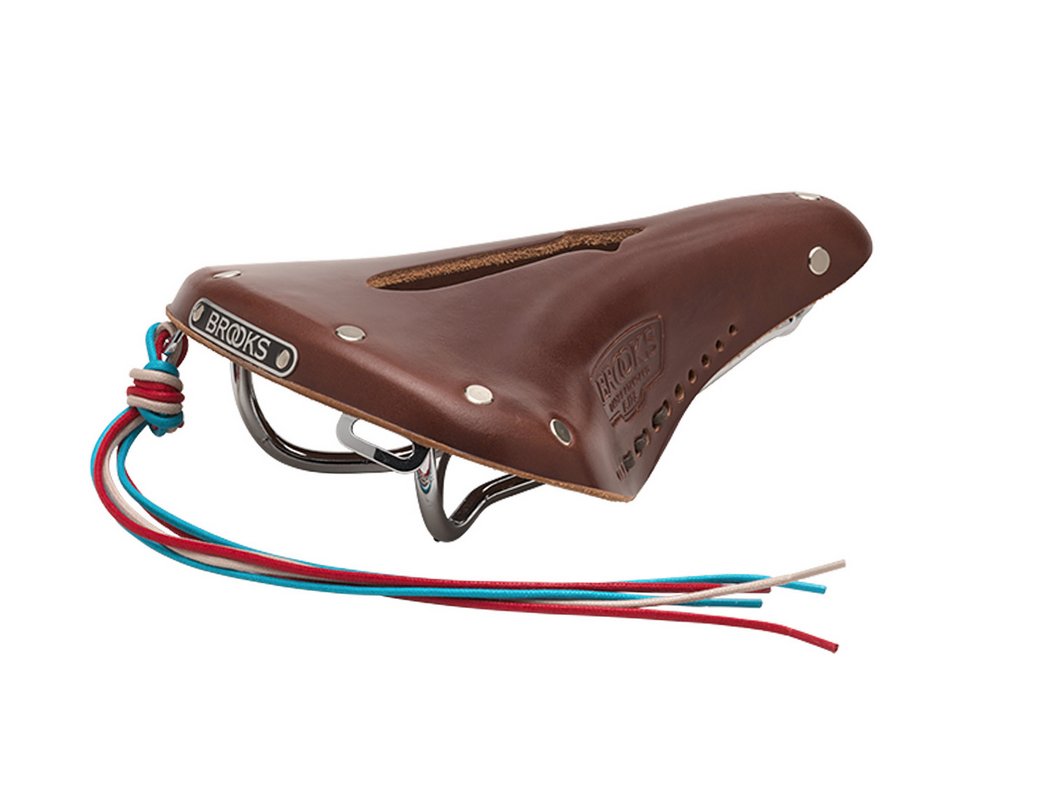 Brooks Ledersattel B17 Carved Short A. Brown