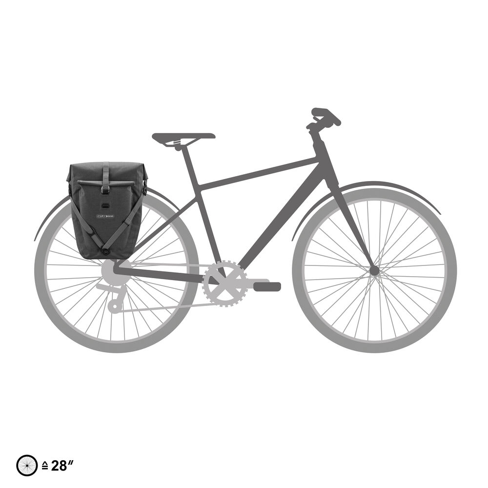 Ortlieb Back-Roller Plus Urban QL2.2 pepper Einzelpacktasche