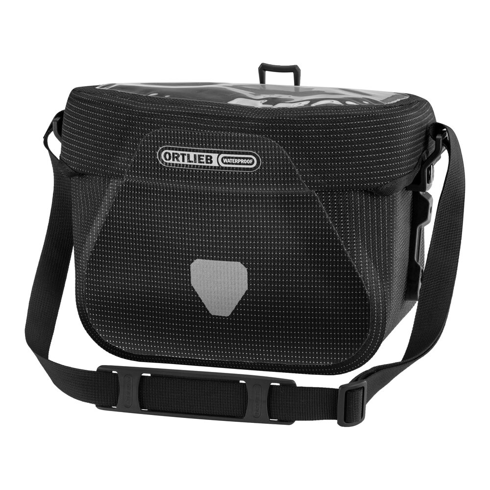 Ortlieb Ultimate High Visibility black-reflective