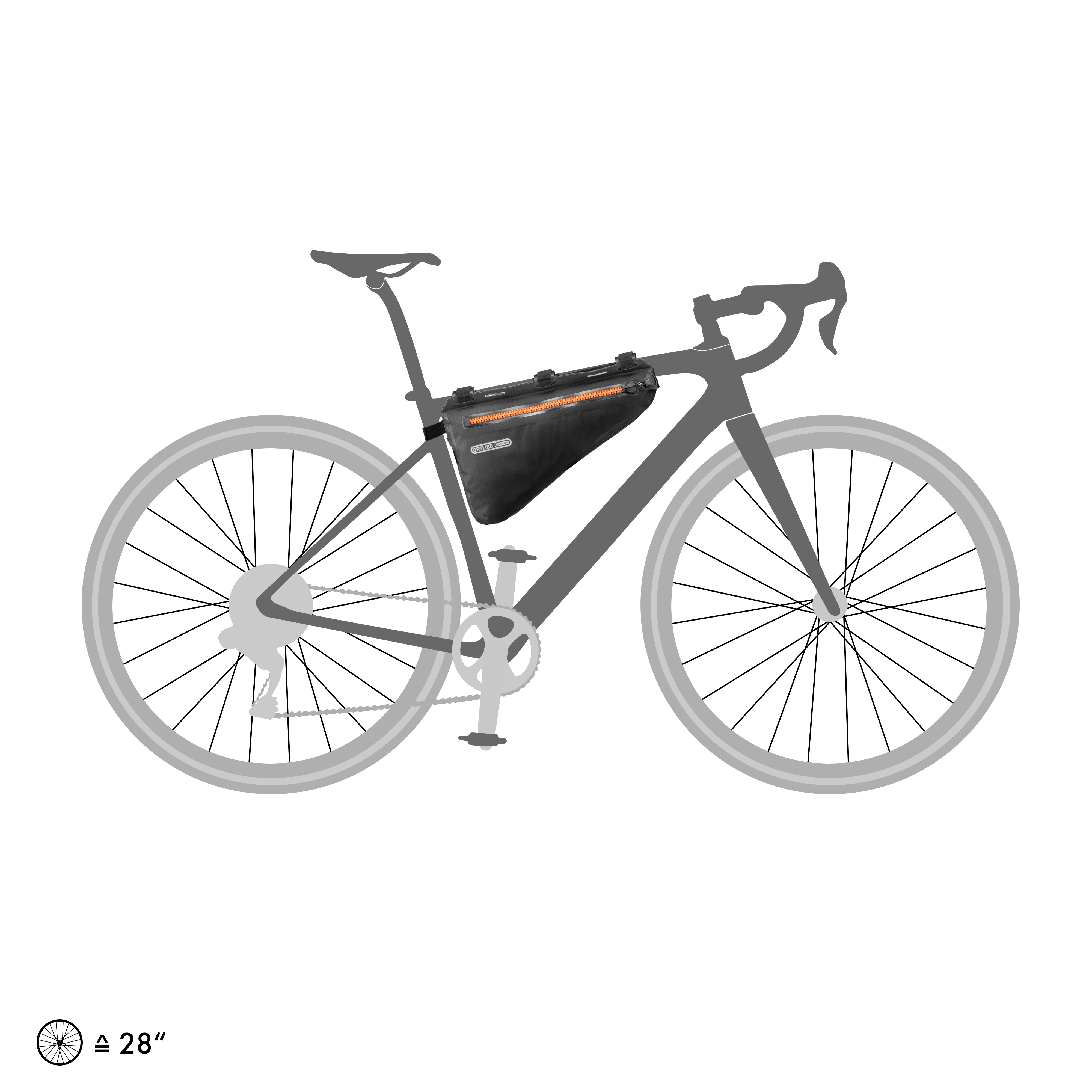 Ortlieb Frame-Pack Rahmentasche 4 l