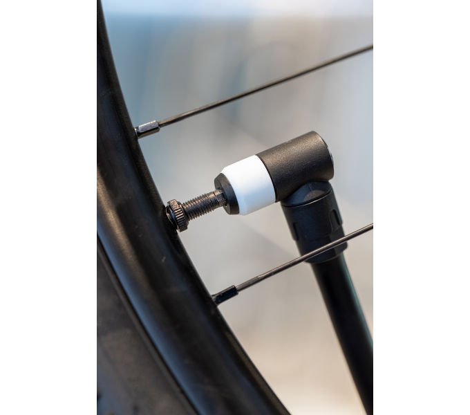 Schwalbe Clik Valve Conversion Set für SV Ventile (französische Ventile) mit Pumpenkopf