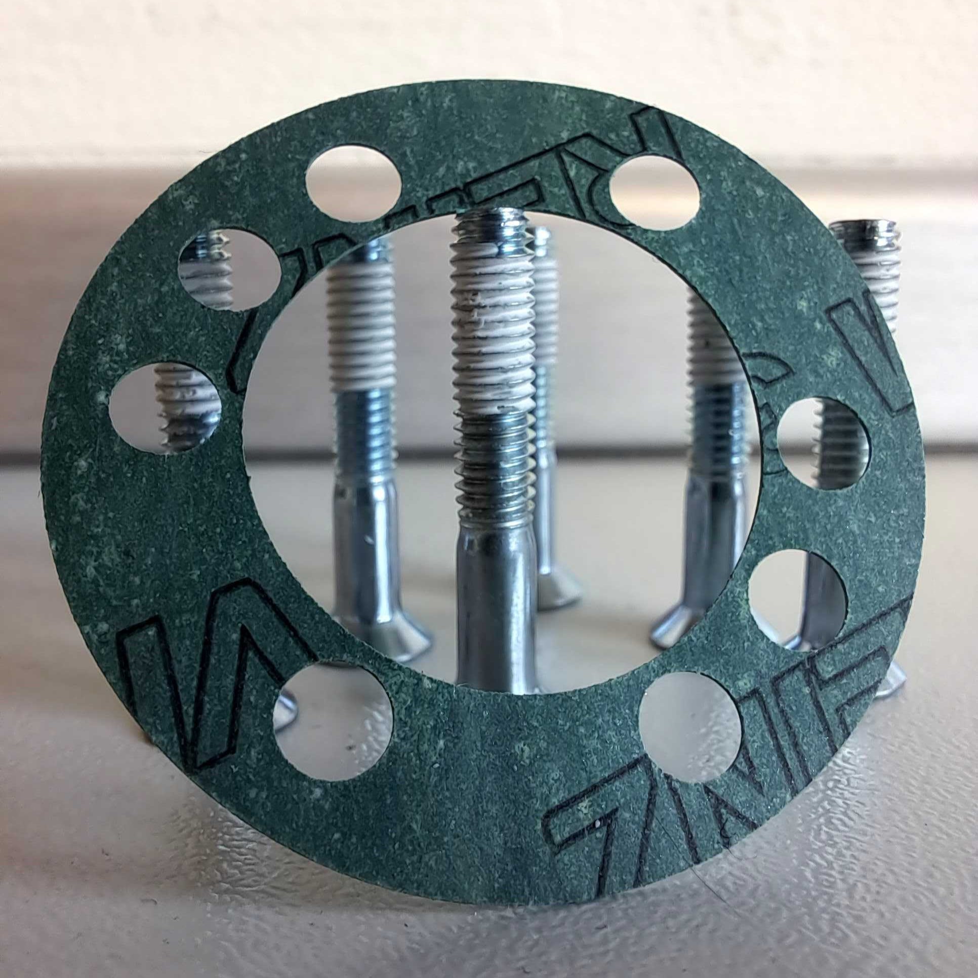 Rohloff Papierdichtungen Set - Für Achsring mit Achsplattenschrauben; 135, 142, 148mm Einbaubreite