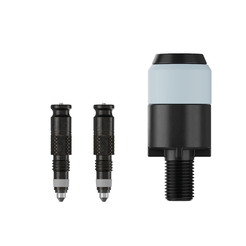 Schwalbe Clik Valve Conversion Set für SV Ventile (französische Ventile) mit Pumpenkopfadapter