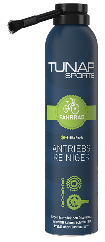 Tunap Sports Antriebsreiniger Kettenreiniger mit Pinsel Spray 300ml