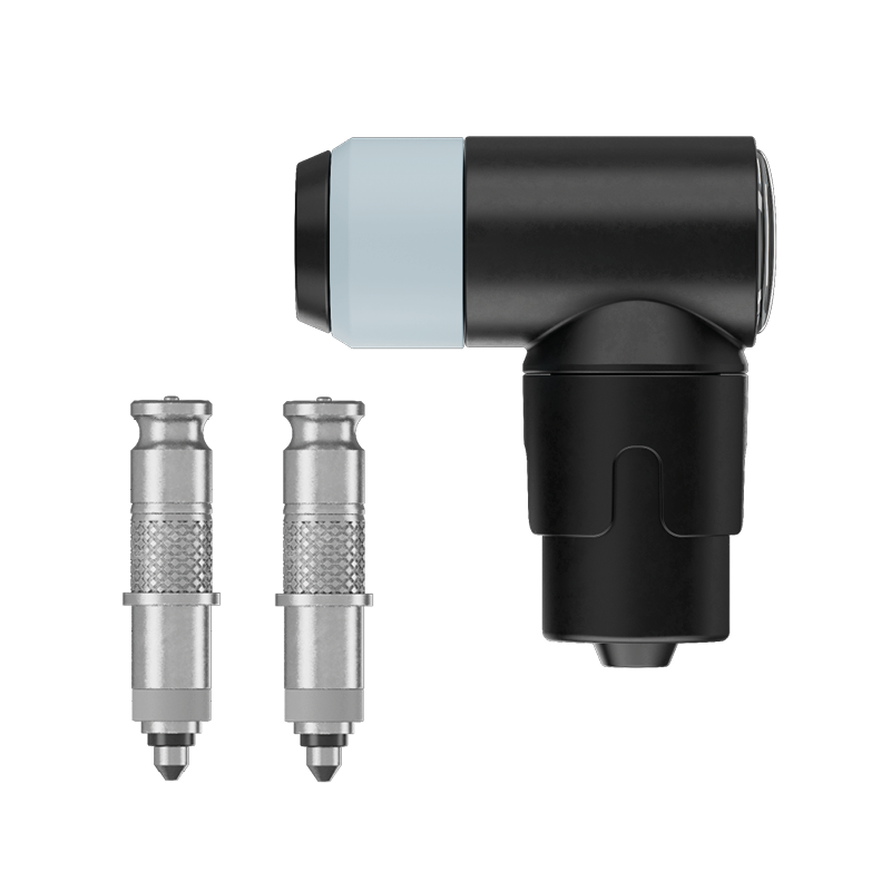 Schwalbe Clik Valve Conversion Set für DV Ventile (normale Fahrradventile) mit Pumpenkopf 