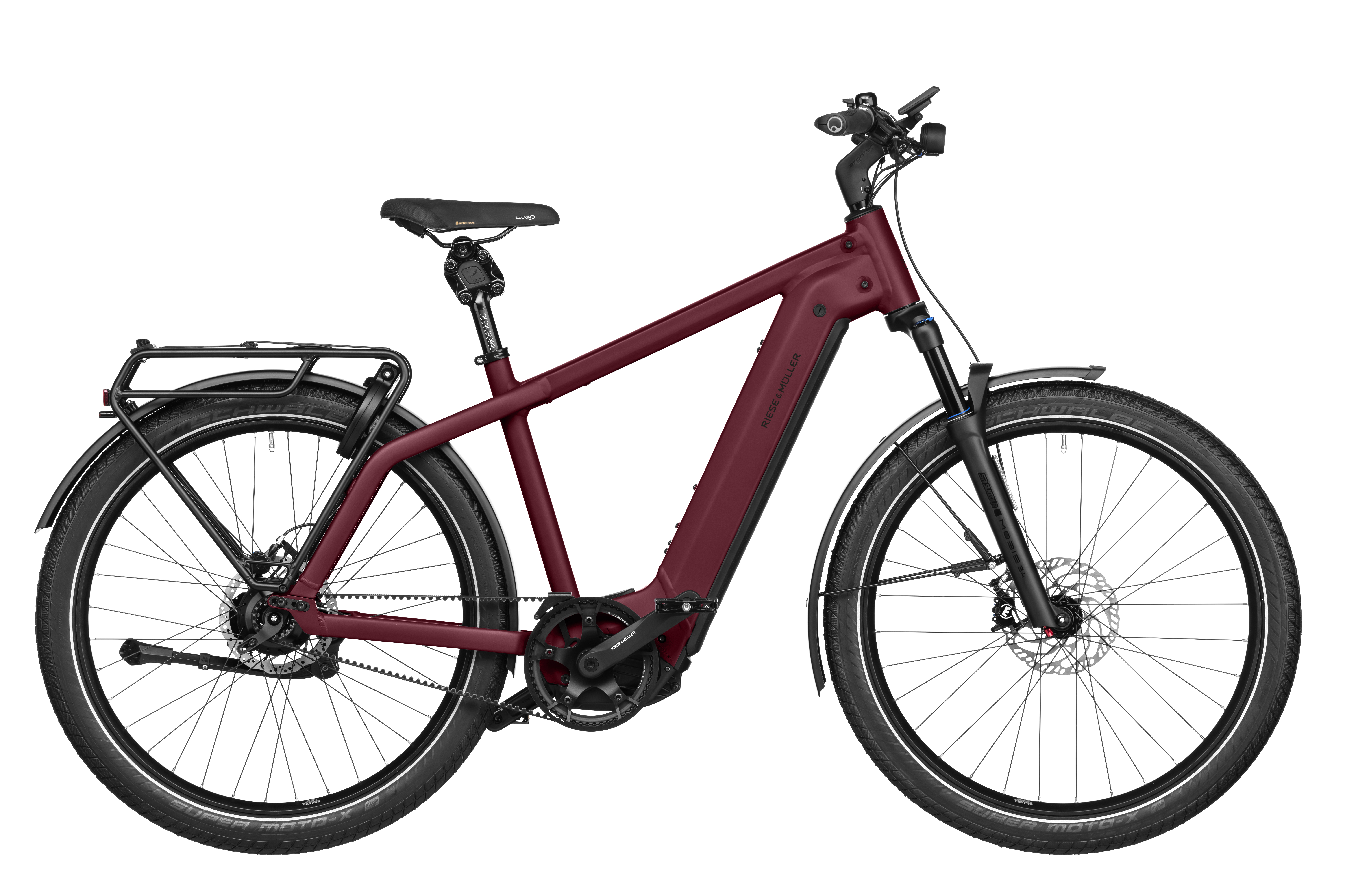 R&M Charger4 GT rohloff dark red matt