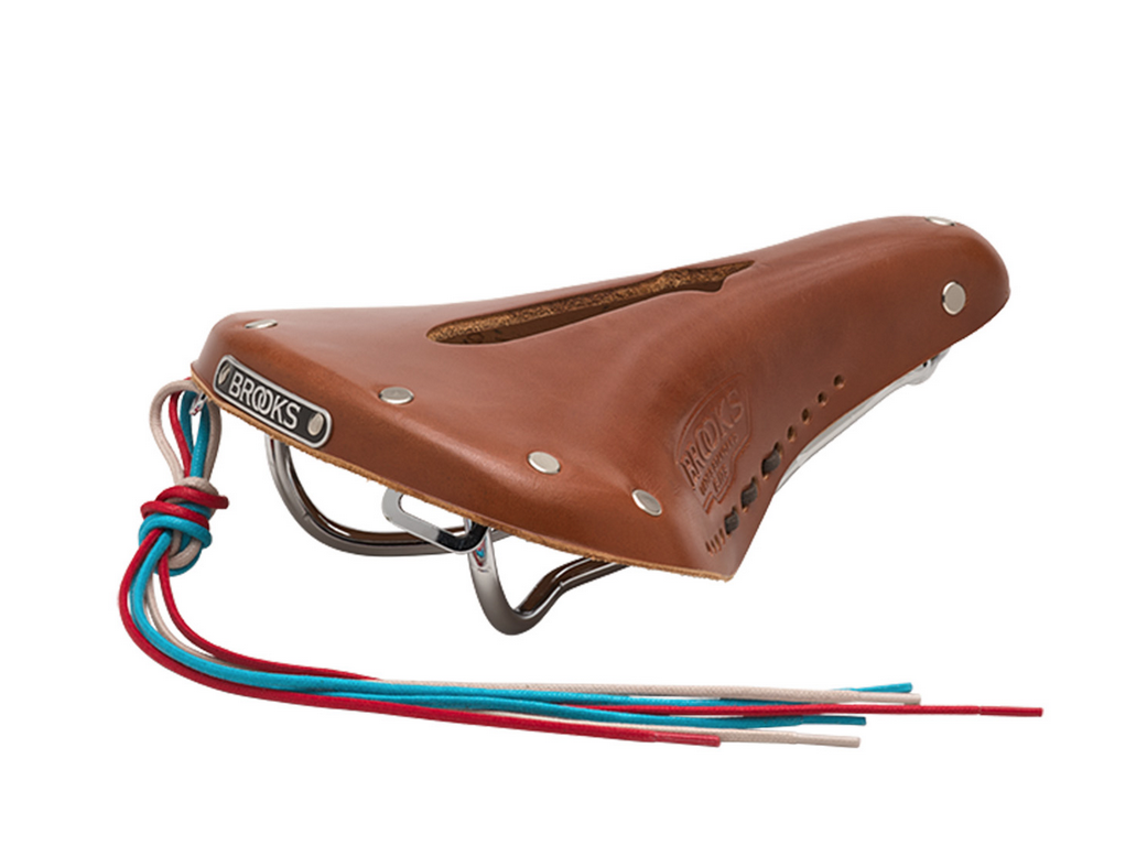 Brooks Ledersattel B17 Carved Short Honey