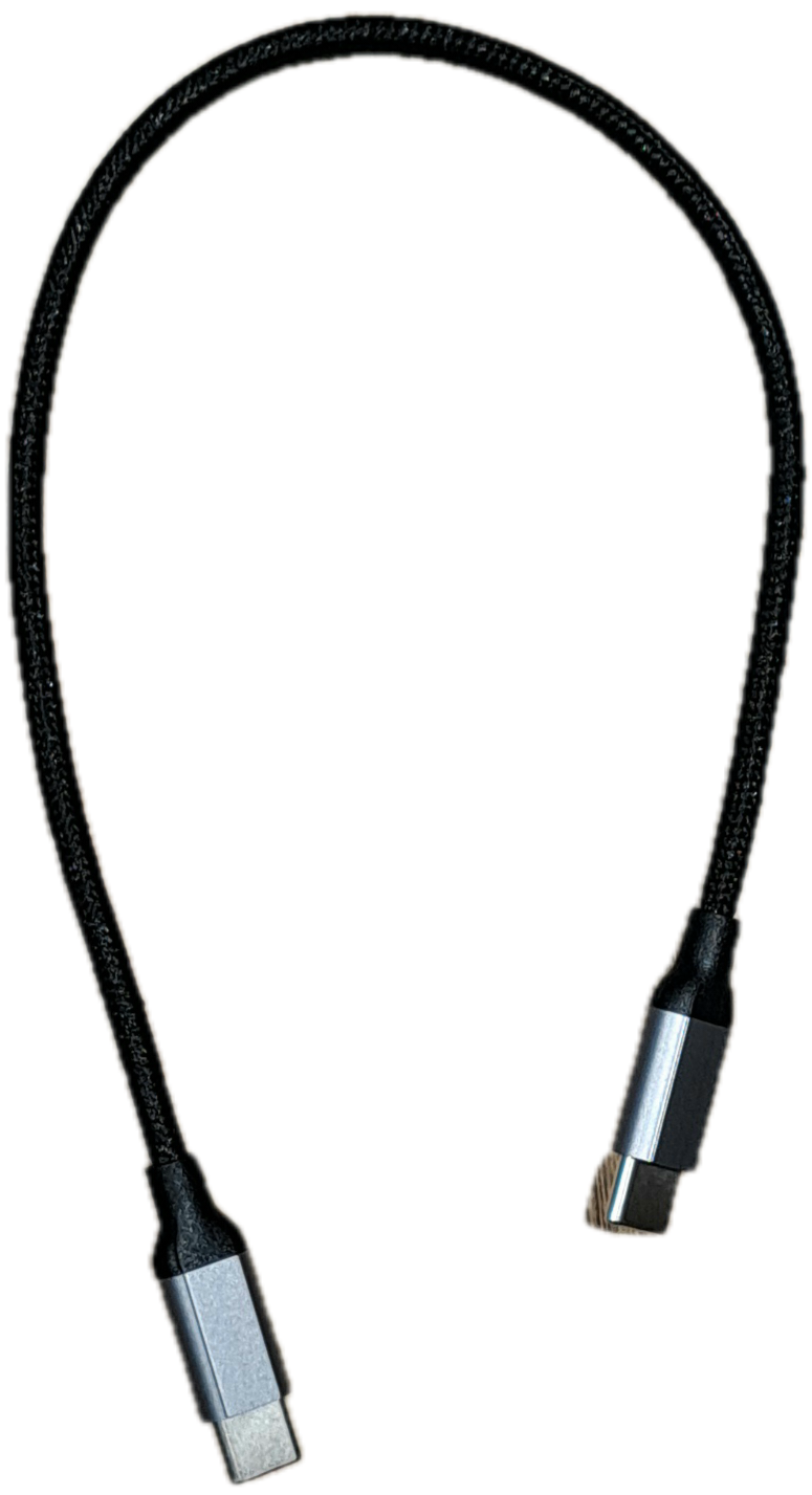 USB-C auf USB-C Ladekabel 300 mm für z. Bsp. FIT Multiadapter
