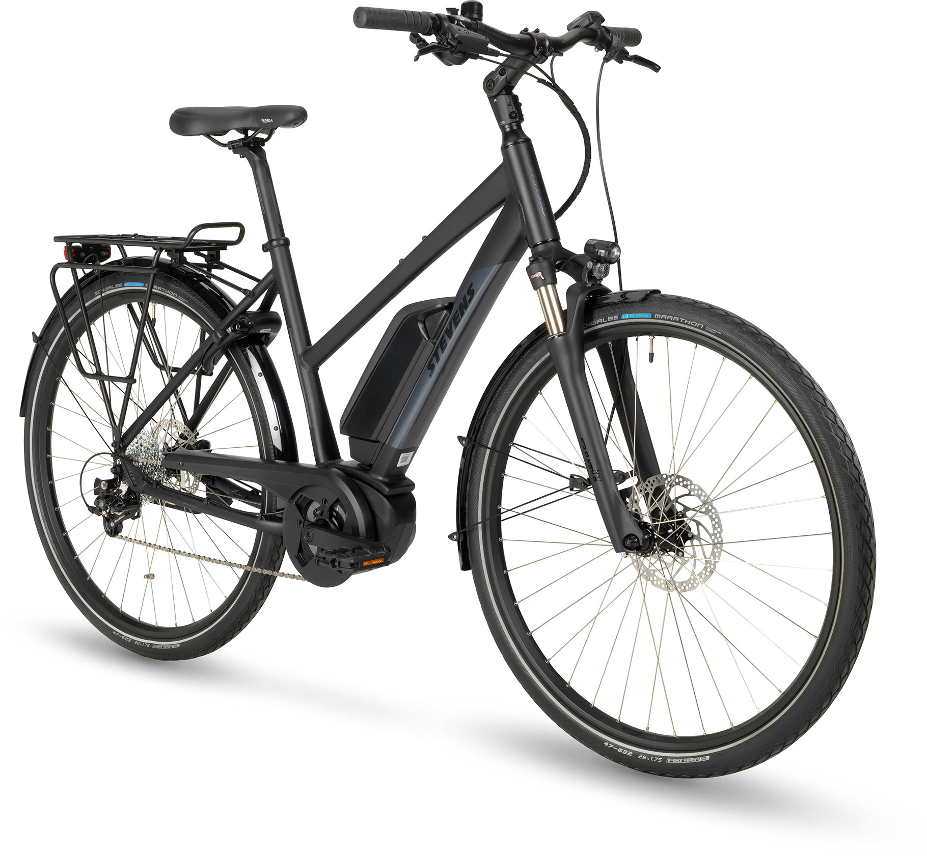 Stevens E-Molveno Lady Velvet Black 400WH