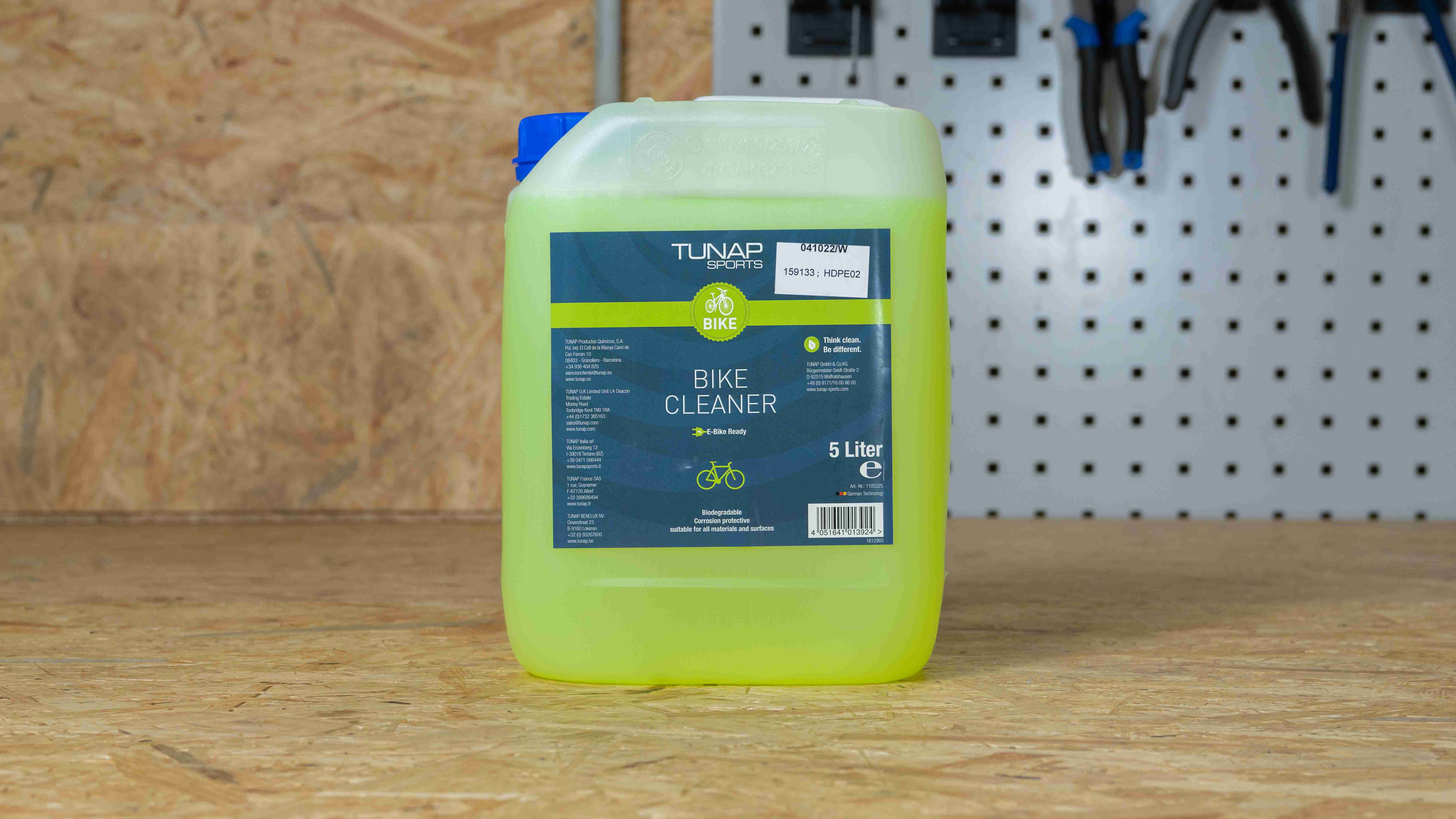 Tunap Sports Fahrradreiniger E-Bike Ready 5 Liter Nachfüllkanister