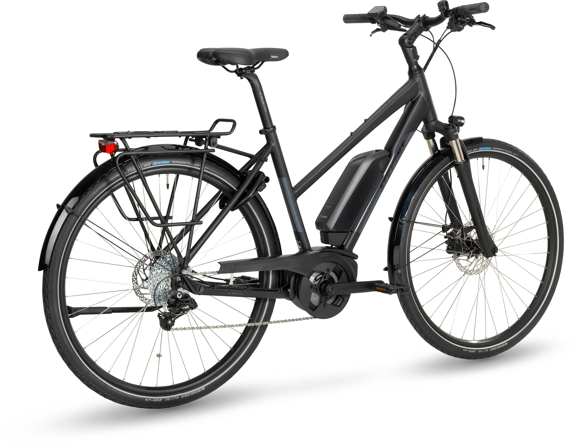 Stevens E-Molveno Lady Velvet Black 400WH