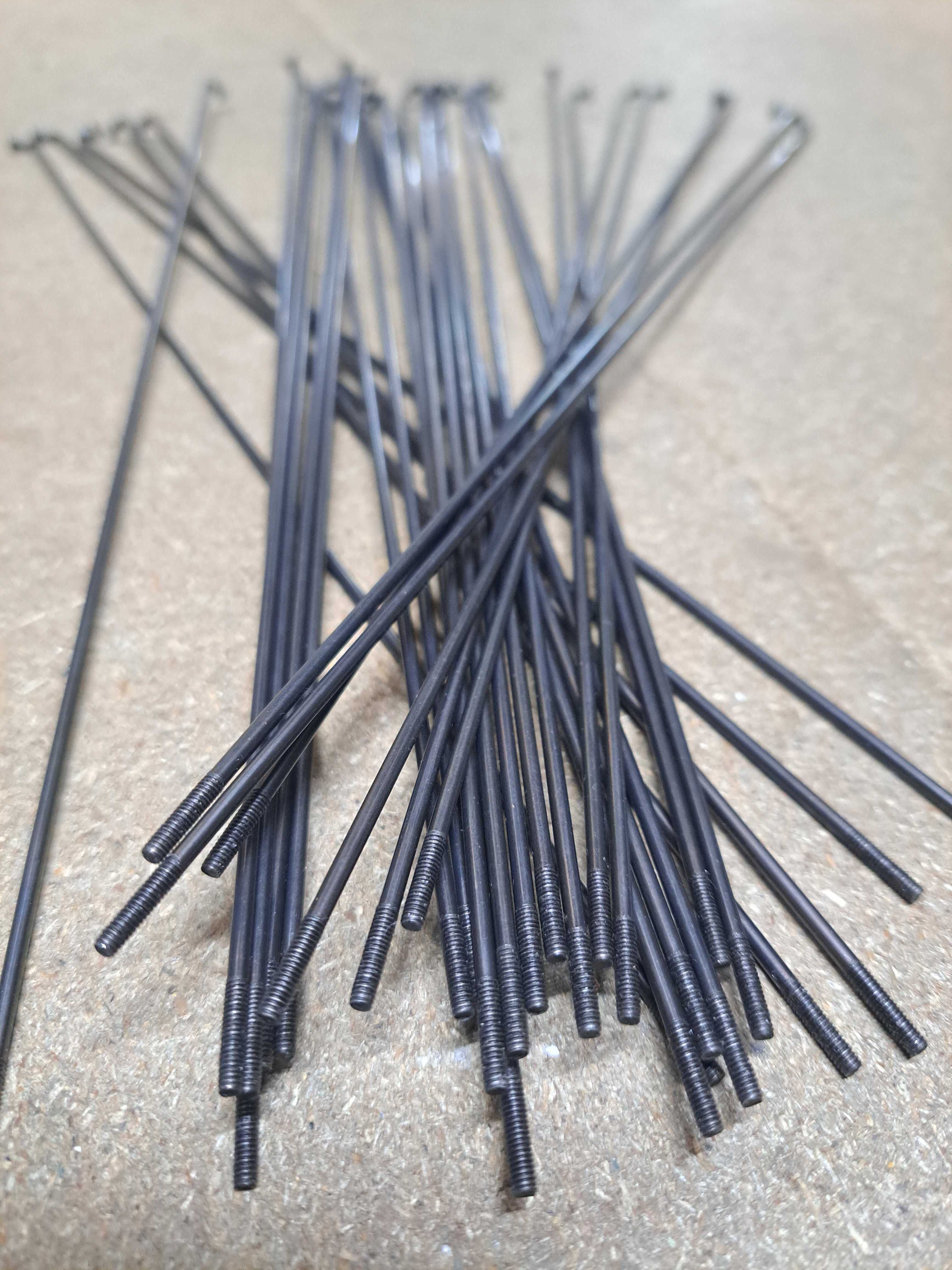 Speichen 2,0 mm Edelstahl mit Nippel 161 - 180 mm 3 Stück